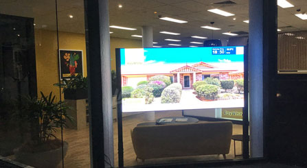 호주의 소매 상점 창을위한 높은 밝기 5000 nits와 LED 포스터 디스플레이