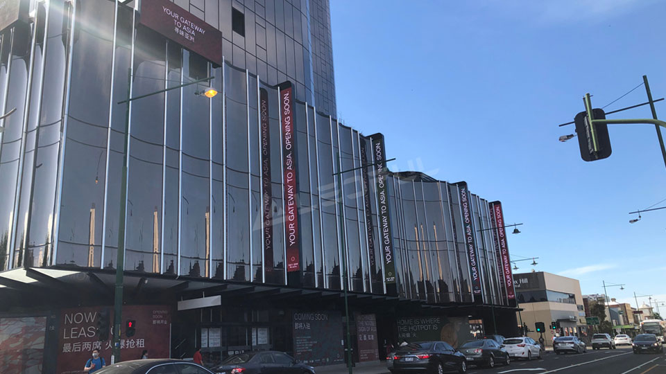 Outdoor Front Access Double Sided LED Display 160sqm for Skyone Mall in Melbourne