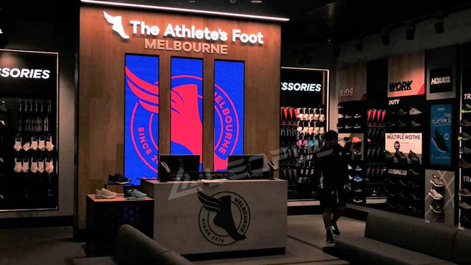 LED Display Shows in Melbourne Retail Brand Store