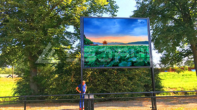 네덜란드 옥외 광고 LED 표시