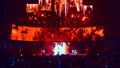실내 렌탈 LED 디스플레이를위한 중국 슈퍼 스타의 음악 콘서트