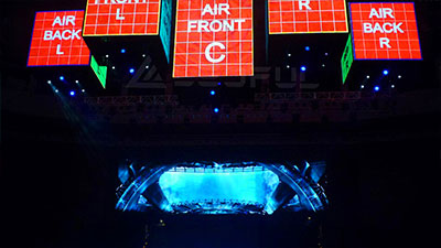LEDFUL 임대 LED 스크린으로 메이데이의 글로벌 투어