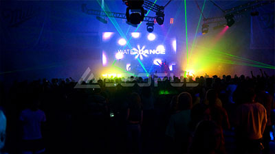 러시아 워터 댄스 페스티벌 이벤트 LED 디스플레이