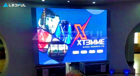 나이지리아 라고스 교회 20sqm XO3.9 이벤트 용 LED 화면