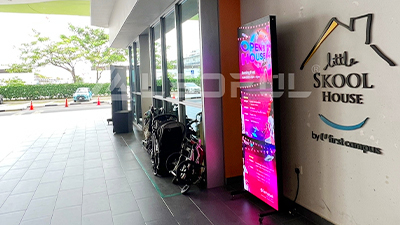 싱가포르의 LEDFUL 실내 특별 디자인 L포스터 플러스 프로젝트