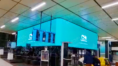 실내 led 디스플레이 공항 남아프리카