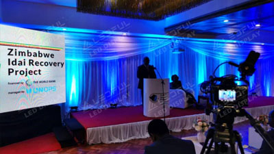짐바브웨에서 LED 스크린 임대 이벤트